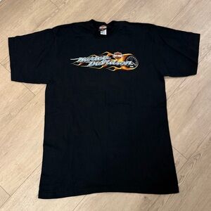 Harley-Davidson New Zealand Black Graphic T-Shirt XL